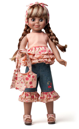 Rose Ruffles Fashion Doll